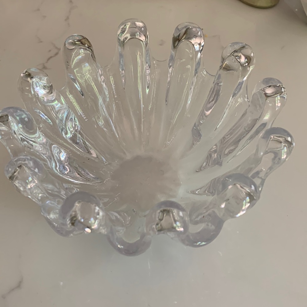 Beautiful vintage crystal bowl